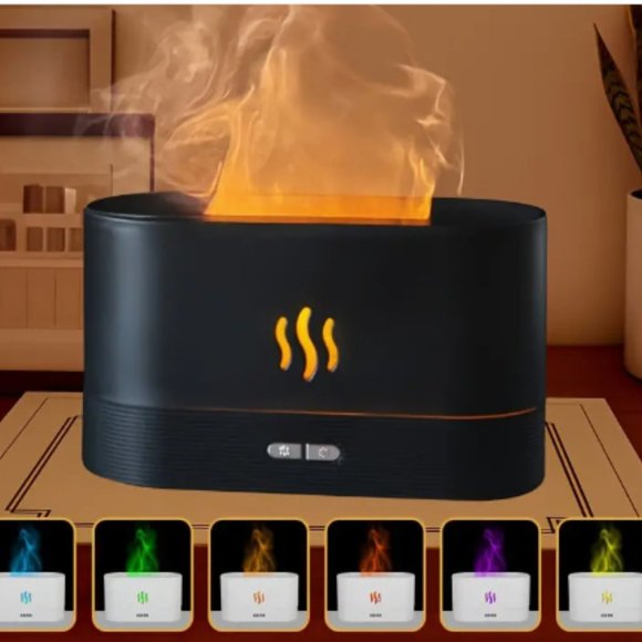 Flameless Flame Aroma Diffuser NIB - Picture 1 of 4